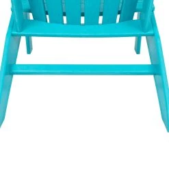 Outlet 🎁 Blue Traditional Adirondack Chair by Ivory and Iris 🧨 -Cheap Ivory and Iris Store D359328S 10