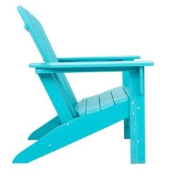 Outlet 🎁 Blue Traditional Adirondack Chair by Ivory and Iris 🧨 -Cheap Ivory and Iris Store D359328S 14