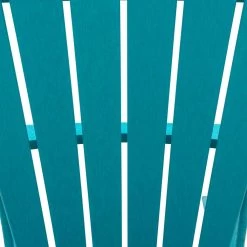 Outlet 🎁 Blue Traditional Adirondack Chair by Ivory and Iris 🧨 -Cheap Ivory and Iris Store D359328S 6