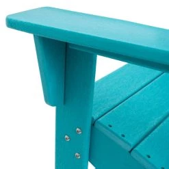 Outlet 🎁 Blue Traditional Adirondack Chair by Ivory and Iris 🧨 -Cheap Ivory and Iris Store D359328S 7