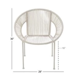 Best reviews of π White Metal Contemporary Outdoor Chair by Ivory and Iris π₯ 16 Best reviews of π White Metal Contemporary Outdoor Chair by Ivory and Iris π₯ -Cheap Ivory and Iris Store D359335S 4