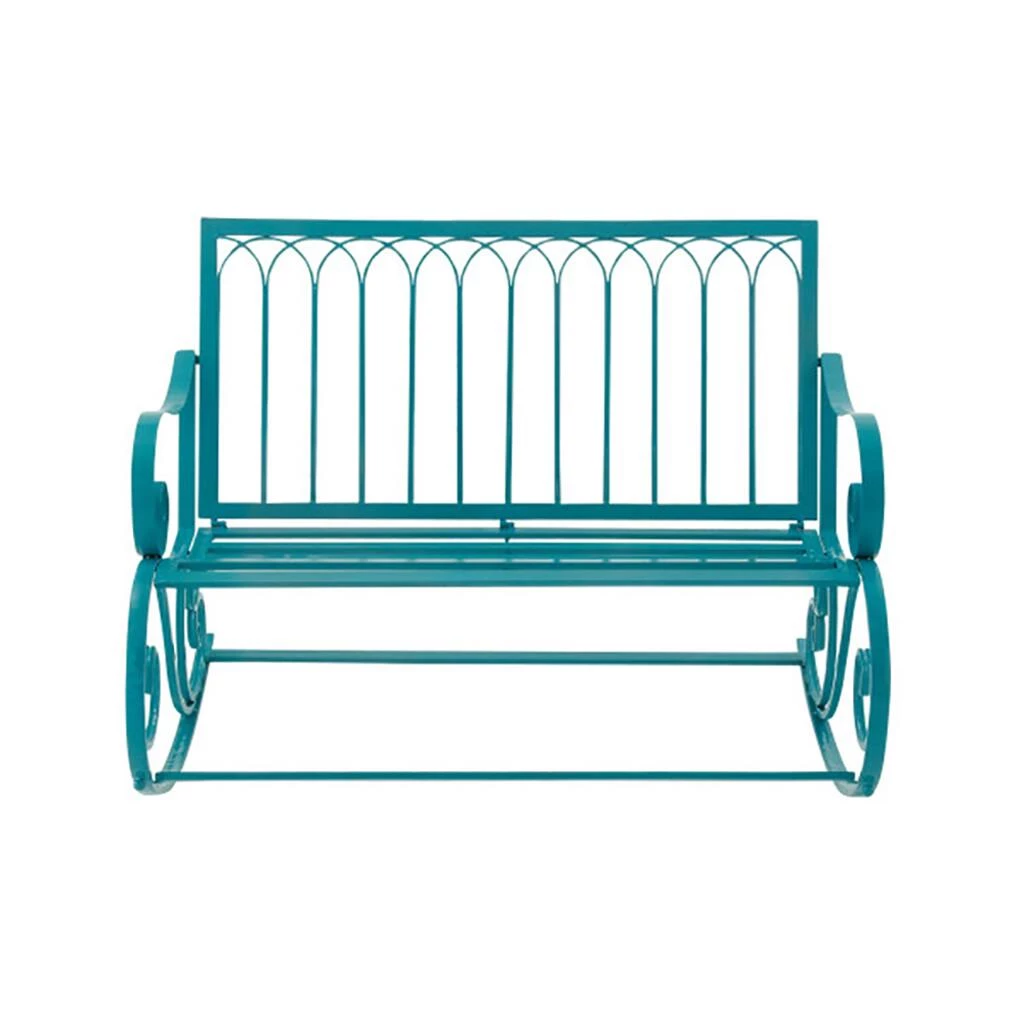 Best deal π Turquoise Metal Eclectic Bench by Ivory and Iris π 3 Best deal π Turquoise Metal Eclectic Bench by Ivory and Iris π - Image 3