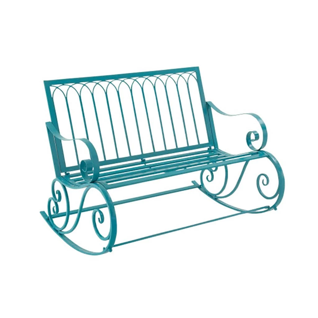 Best deal π Turquoise Metal Eclectic Bench by Ivory and Iris π 1 Best deal π Turquoise Metal Eclectic Bench by Ivory and Iris π