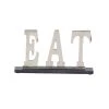 Cheap 🧨 8" Silver Eat Kitchen Decor Sign by Ivory and Iris ✨