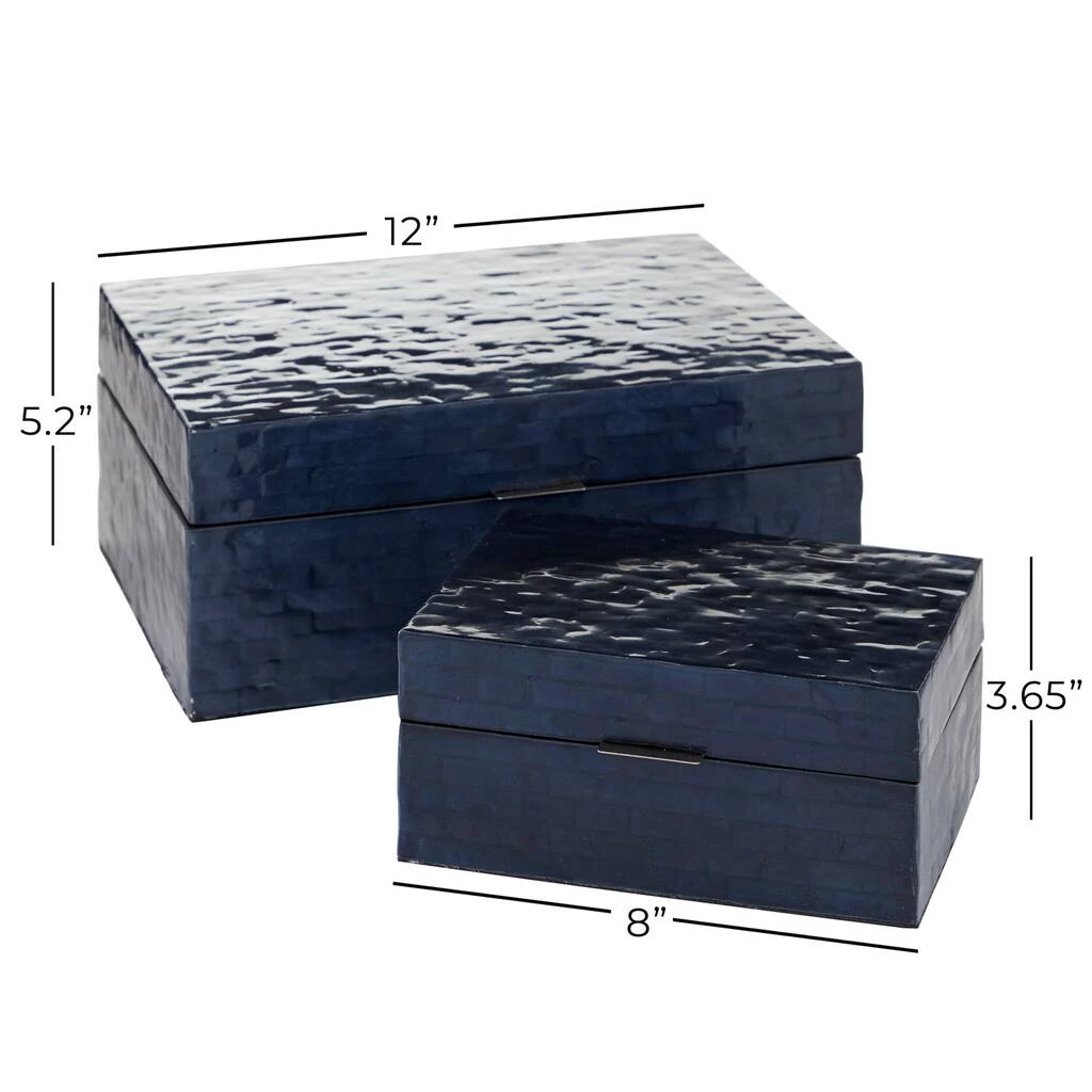 Coupon π Blue Capiz Coastal Box Set by Ivory and Iris π― 4 Coupon π Blue Capiz Coastal Box Set by Ivory and Iris π― - Image 4