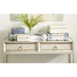 Coupon π Blue Capiz Coastal Box Set by Ivory and Iris π― 13 Coupon π Blue Capiz Coastal Box Set by Ivory and Iris π― -Cheap Ivory and Iris Store D359687S 8