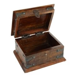 Budget 🤩 Brown Recycled Wood Rustic Box Set by Ivory and Iris 😍 -Cheap Ivory and Iris Store D359688S 3