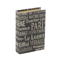 Brand new β Black French Themed Typography Wood Traditional Box Set by Ivory and Iris π 10 Brand new β Black French Themed Typography Wood Traditional Box Set by Ivory and Iris π -Cheap Ivory and Iris Store D359724S 4