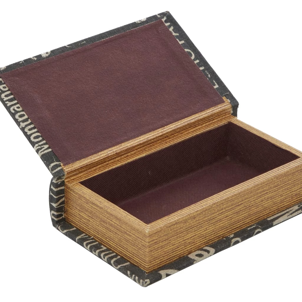 Brand new β Black French Themed Typography Wood Traditional Box Set by Ivory and Iris π 4 Brand new β Black French Themed Typography Wood Traditional Box Set by Ivory and Iris π - Image 4