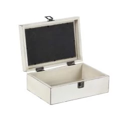 Best Pirce 🔔 White Wood Farmhouse Box Set, 8" & 10" by Ivory and Iris ⌛ -Cheap Ivory and Iris Store D359728S 4