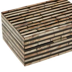 Cheap ❤️ Black 👩 Mother of Pearl Coastal Box Set by Ivory and Iris ✔️ -Cheap Ivory and Iris Store D360687S 7