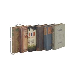 Cheap 🎉 Multicolored Wooden Traditional Book Box Set by Ivory and Iris ⭐ -Cheap Ivory and Iris Store D360688S 9