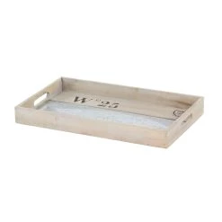 Outlet ❤️ Brown Wood Coastal Tray Set by Ivory and Iris 🎁 9 Outlet ❤️ Brown Wood Coastal Tray Set by Ivory and Iris 🎁 -Cheap Ivory and Iris Store D361676S 3