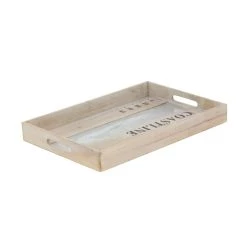 Outlet ❤️ Brown Wood Coastal Tray Set by Ivory and Iris 🎁 10 Outlet ❤️ Brown Wood Coastal Tray Set by Ivory and Iris 🎁 -Cheap Ivory and Iris Store D361676S 4