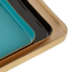 Best Sale ⌛ Multi Colored Metal Contemporary Tray Set by Ivory and Iris ❤️ 8 Best Sale ⌛ Multi Colored Metal Contemporary Tray Set by Ivory and Iris ❤️ -Cheap Ivory and Iris Store D361680S 4