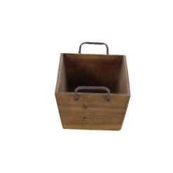 Best Pirce 🌟 Natural Brown Wood Farmhouse Tray Set by Ivory and Iris ✨ -Cheap Ivory and Iris Store D361690S 5