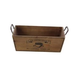 Best Pirce 🌟 Natural Brown Wood Farmhouse Tray Set by Ivory and Iris ✨ -Cheap Ivory and Iris Store D361690S 7