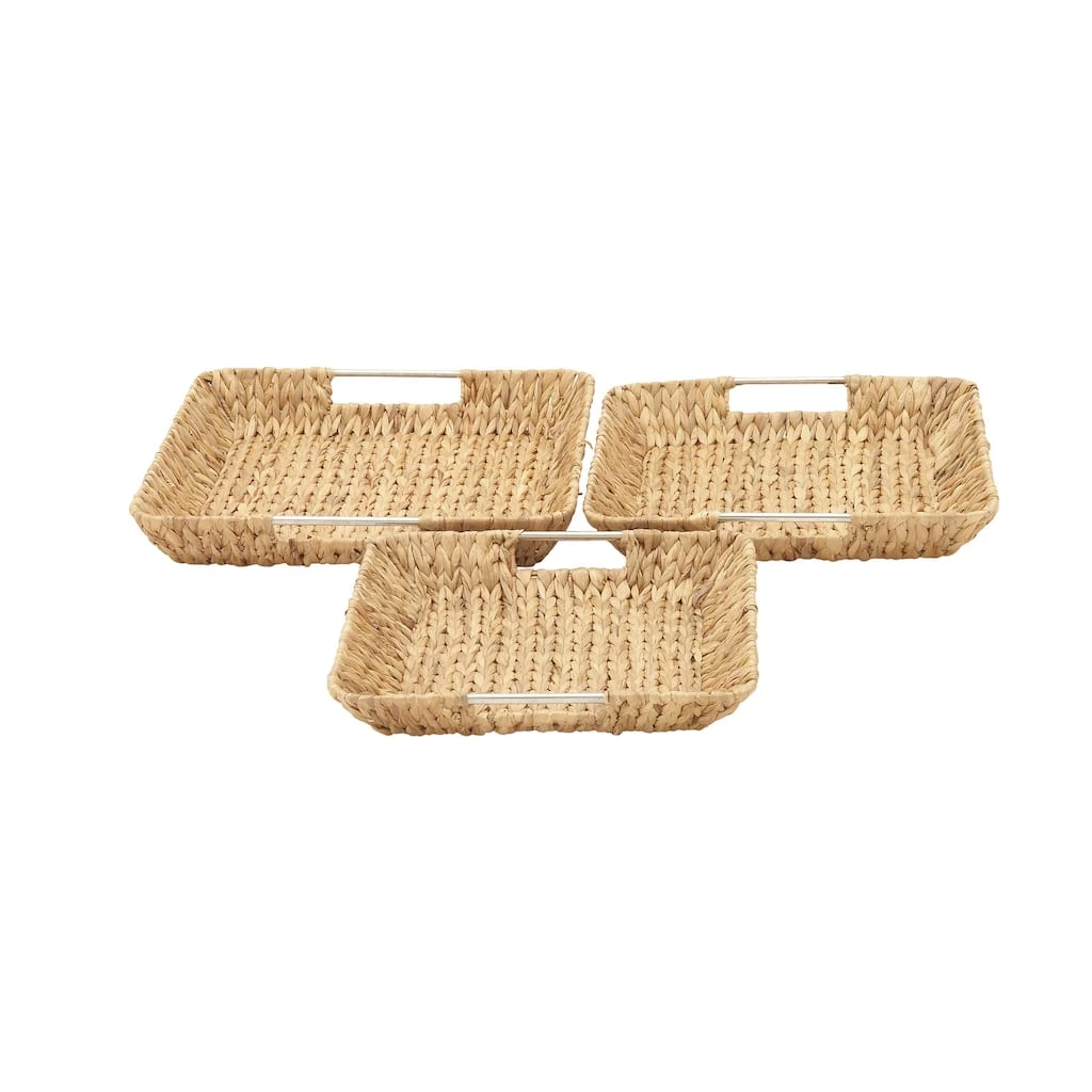 Cheapest β€οΈ Tan Sea Grass Contemporary Tray Set by Ivory and Iris π 1 Cheapest β€οΈ Tan Sea Grass Contemporary Tray Set by Ivory and Iris π
