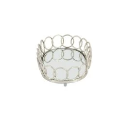 Wholesale 🔔 Silver Glam Tray Set by Ivory and Iris 🧨 -Cheap Ivory and Iris Store D361698S 5