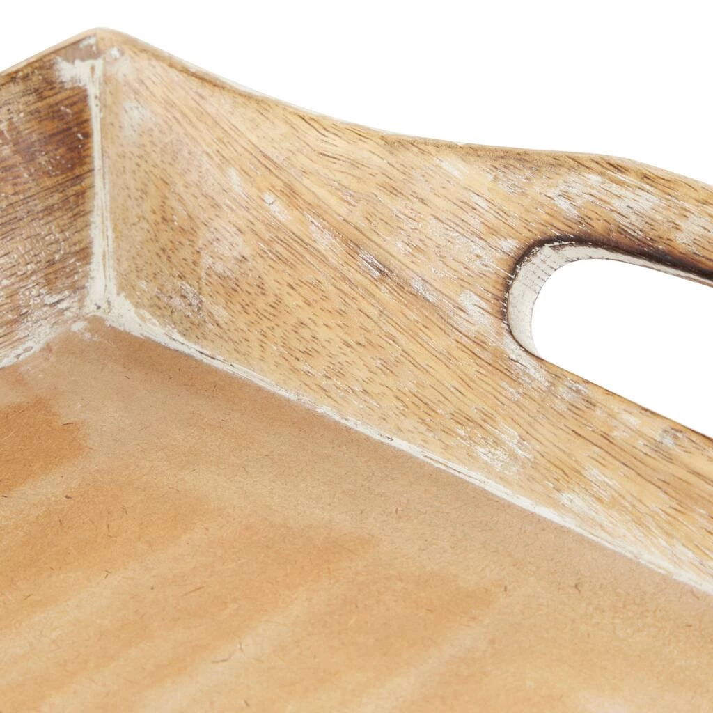 Brand new ✨ Brown Mango Wood Traditional Tray Set by Ivory and Iris ⭐ 9 Brand new ✨ Brown Mango Wood Traditional Tray Set by Ivory and Iris ⭐ - Image 9