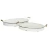 Promo 😉 White Metal Farmhouse Tray Set by Ivory and Iris 🛒