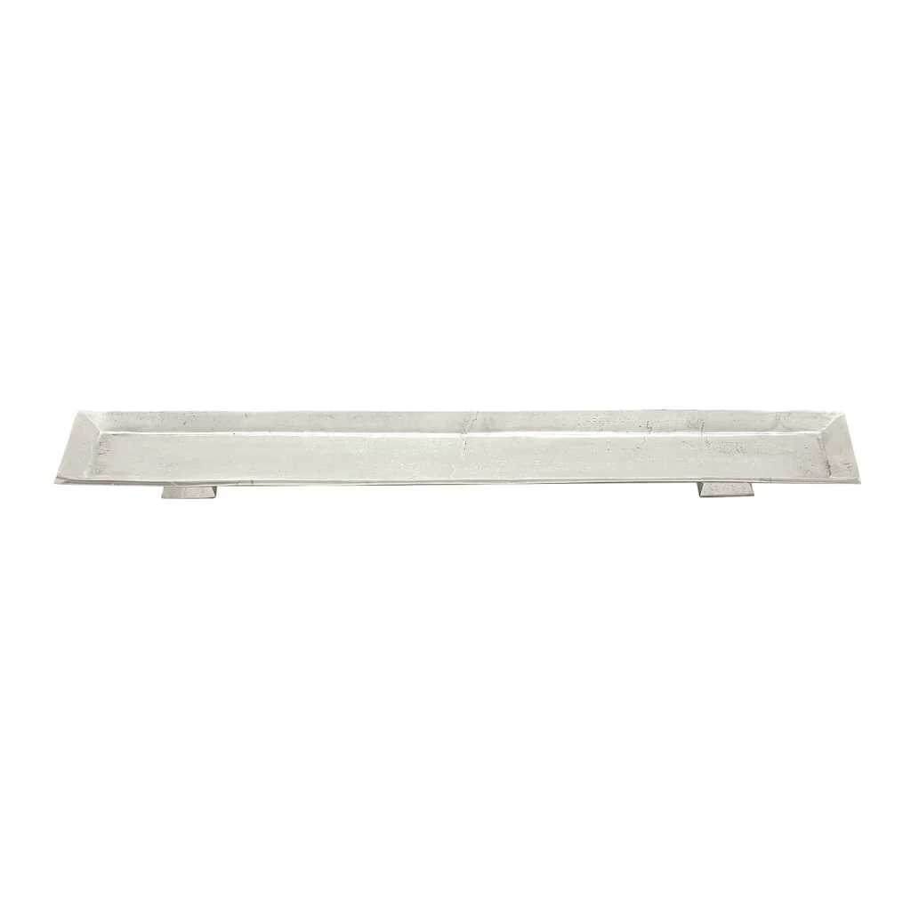 Outlet β¨ 35'' Silver Aluminum Contemporary Tray by Ivory and Iris π₯ 1 Outlet β¨ 35'' Silver Aluminum Contemporary Tray by Ivory and Iris π₯