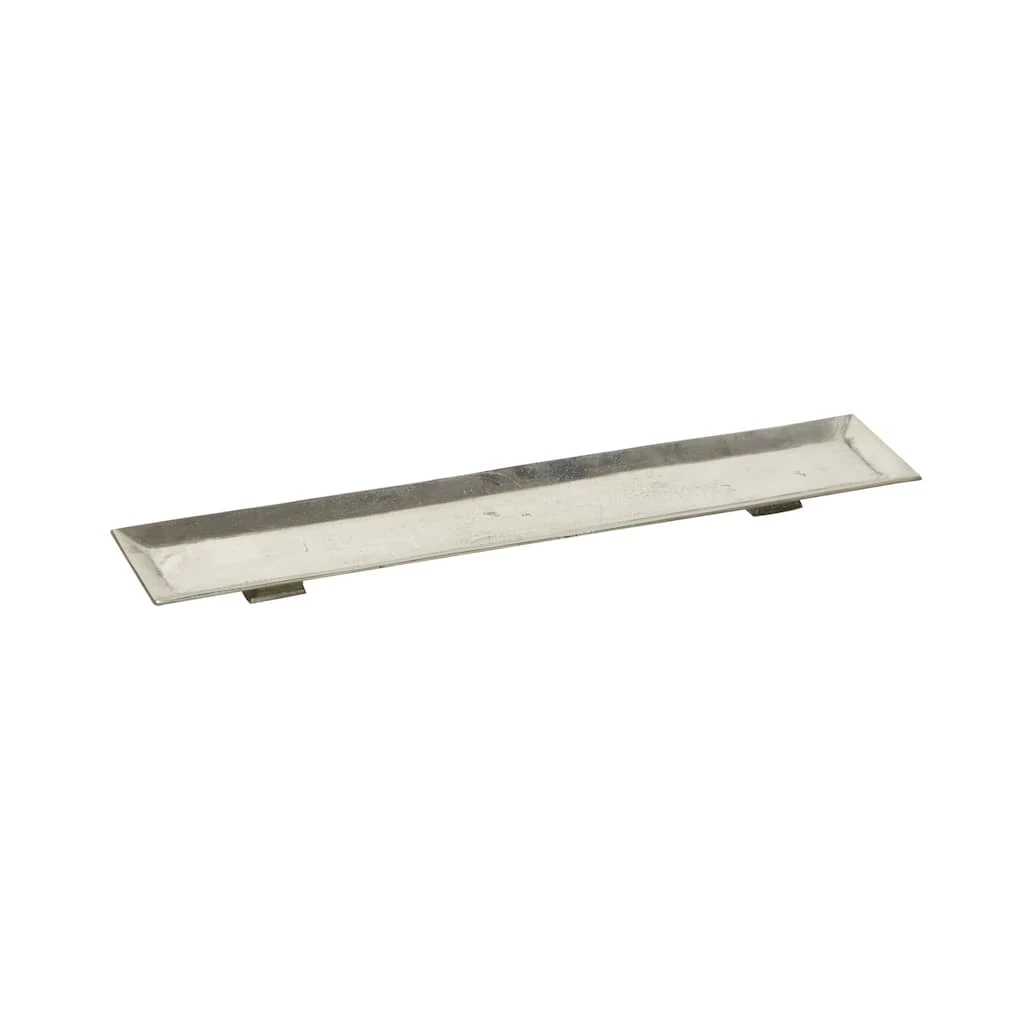 Outlet β¨ 35'' Silver Aluminum Contemporary Tray by Ivory and Iris π₯ 2 Outlet β¨ 35'' Silver Aluminum Contemporary Tray by Ivory and Iris π₯ - Image 2