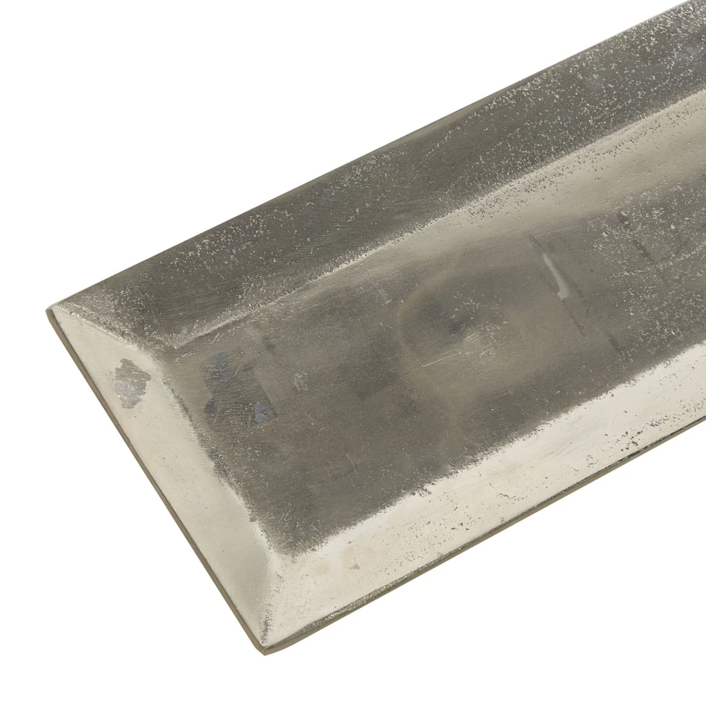 Outlet β¨ 35'' Silver Aluminum Contemporary Tray by Ivory and Iris π₯ 4 Outlet β¨ 35'' Silver Aluminum Contemporary Tray by Ivory and Iris π₯ - Image 4