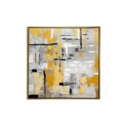 Wholesale ✨ Gold Contemporary Abstract Canvas Wall Art by Ivory and Iris 😀