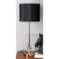 Buy ⭐ 30" Glam Black Metal & Crystal Glass Buffet Lamp by Ivory and Iris 🧨 7 Buy ⭐ 30" Glam Black Metal & Crystal Glass Buffet Lamp by Ivory and Iris 🧨 -Cheap Ivory and Iris Store D361770S 4
