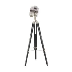 Cheap 🎉 75" Black Wood Industrial Floor Lamp by Ivory and Iris ✨ -Cheap Ivory and Iris Store D361789S 6
