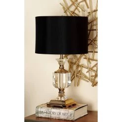 Buy 🌟 24" Gold Crystal Glam Table Lamp by Ivory and Iris ✨ -Cheap Ivory and Iris Store D361792S 4