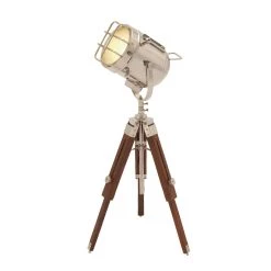 Discount 😉 27" Brown Metal Industrial Desk Lamp by Ivory and Iris 🥰