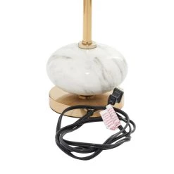 Best deal ⌛ 22" Gold Metal Glam Table Lamp by Ivory and Iris ✨ -Cheap Ivory and Iris Store D361805S 7