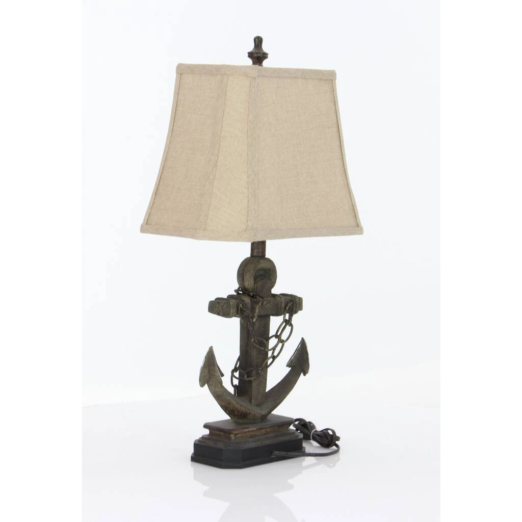 Best Sale π₯ 28" Brown Polystone Nautical Table Lamp, 2ct. by Ivory and Iris βοΈ 5 Best Sale π₯ 28" Brown Polystone Nautical Table Lamp, 2ct. by Ivory and Iris βοΈ - Image 5