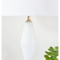 Brand new 🎉 31" Gold Glass Transitional Table Lamp by Ivory and Iris 🤩 -Cheap Ivory and Iris Store D361813S 4