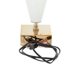 Brand new 🎉 31" Gold Glass Transitional Table Lamp by Ivory and Iris 🤩 -Cheap Ivory and Iris Store D361813S 7