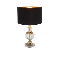 Flash Sale ✔️ 24" Clear Wood Glam Table Lamp by Ivory and Iris 👍