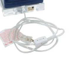 Wholesale 👏 16" Blue Porcelain Coastal Uplight, 2ct. by Ivory and Iris 🤩 -Cheap Ivory and Iris Store D361826S 5