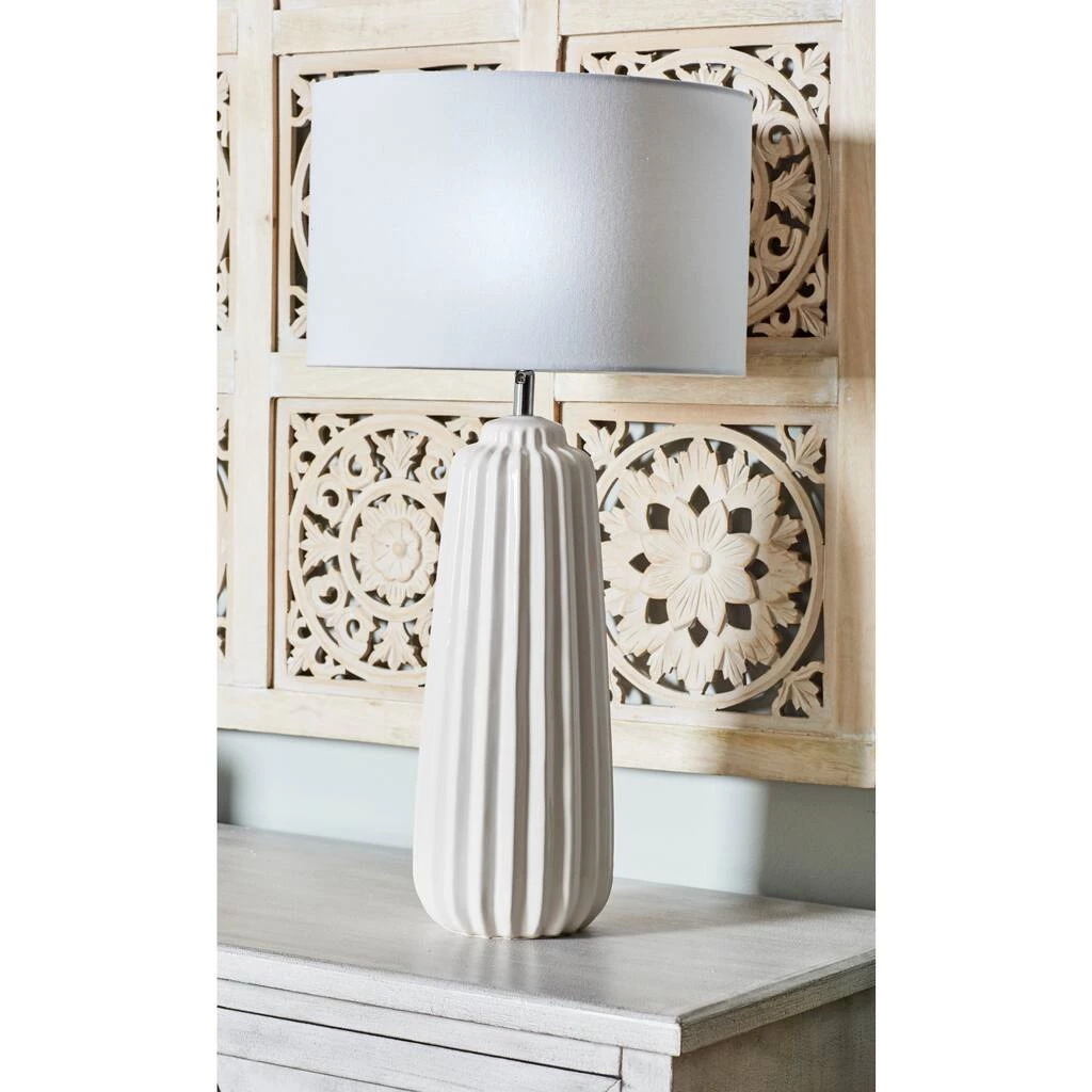 Cheapest π₯ 24" White Stone Traditional Table Lamp by Ivory and Iris π€© 9 Cheapest π₯ 24" White Stone Traditional Table Lamp by Ivory and Iris π€© - Image 9