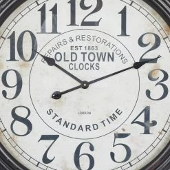 Cheapest π Brown Vintage Wood Wall Clock by Ivory and Iris 𧨠9 Cheapest π Brown Vintage Wood Wall Clock by Ivory and Iris 𧨠-Cheap Ivory and Iris Store D362047S 3