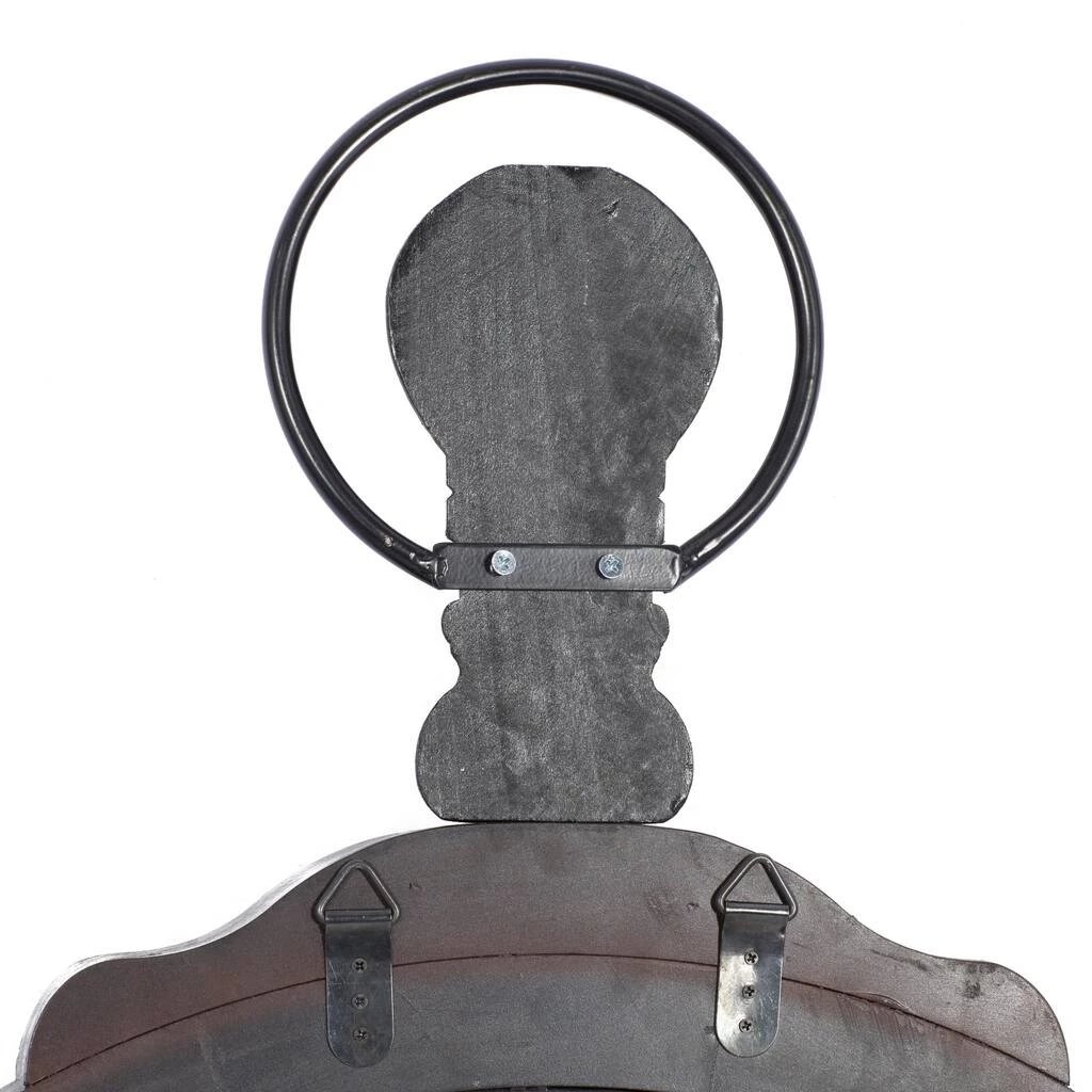 Cheapest π Brown Vintage Wood Wall Clock by Ivory and Iris 𧨠5 Cheapest π Brown Vintage Wood Wall Clock by Ivory and Iris 𧨠- Image 5