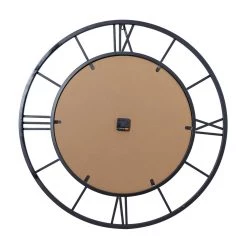 Best Sale ❤️ White Industrial Metal Wall Clock by Ivory and Iris 😍 -Cheap Ivory and Iris Store D362051S 3