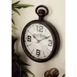 Cheapest π Black & White Metal Vintage Wall Clock Set by Ivory and Iris π₯ 21 Cheapest π Black & White Metal Vintage Wall Clock Set by Ivory and Iris π₯ -Cheap Ivory and Iris Store D362053S 11