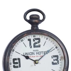 Cheapest π Black & White Metal Vintage Wall Clock Set by Ivory and Iris π₯ 14 Cheapest π Black & White Metal Vintage Wall Clock Set by Ivory and Iris π₯ -Cheap Ivory and Iris Store D362053S 4