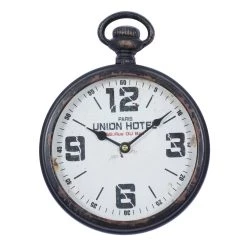 Cheapest π Black & White Metal Vintage Wall Clock Set by Ivory and Iris π₯ 15 Cheapest π Black & White Metal Vintage Wall Clock Set by Ivory and Iris π₯ -Cheap Ivory and Iris Store D362053S 5
