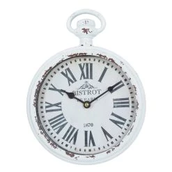 Cheapest π Black & White Metal Vintage Wall Clock Set by Ivory and Iris π₯ 16 Cheapest π Black & White Metal Vintage Wall Clock Set by Ivory and Iris π₯ -Cheap Ivory and Iris Store D362053S 6