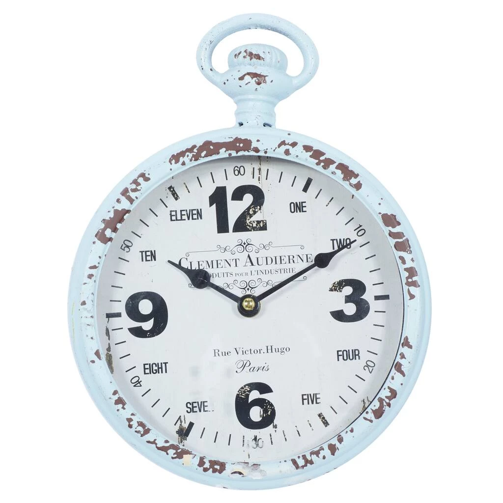 Brand new ⭐ Multi Colored Metal Vintage Wall Clock Set by Ivory and Iris ⭐ 4 Brand new ⭐ Multi Colored Metal Vintage Wall Clock Set by Ivory and Iris ⭐ - Image 4
