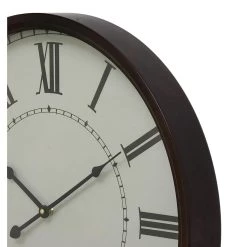 Best Sale 😀 White Traditional Metal Wall Clock by Ivory and Iris ✔️ -Cheap Ivory and Iris Store D362065S 3