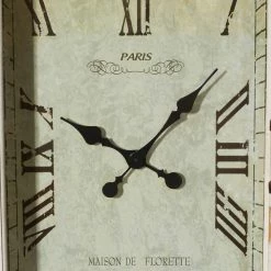 Hot Sale π₯ 34" White Vintage Wood Wall Clock by Ivory and Iris π 10 Hot Sale π₯ 34" White Vintage Wood Wall Clock by Ivory and Iris π -Cheap Ivory and Iris Store D362069S 4